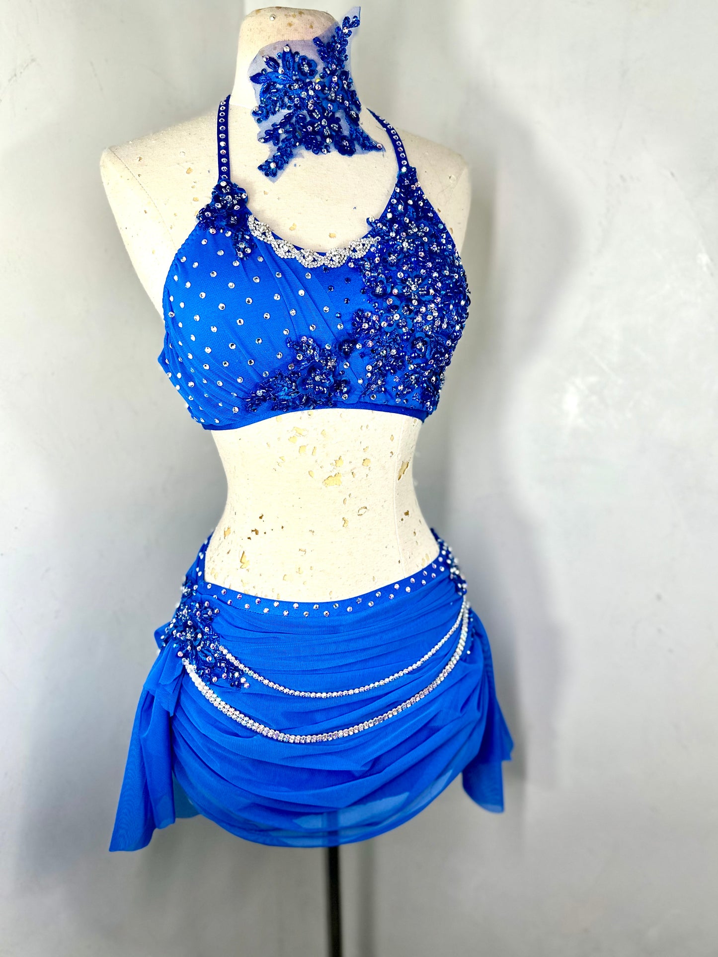 SKYLAR Sky Blue lyrical dance costume