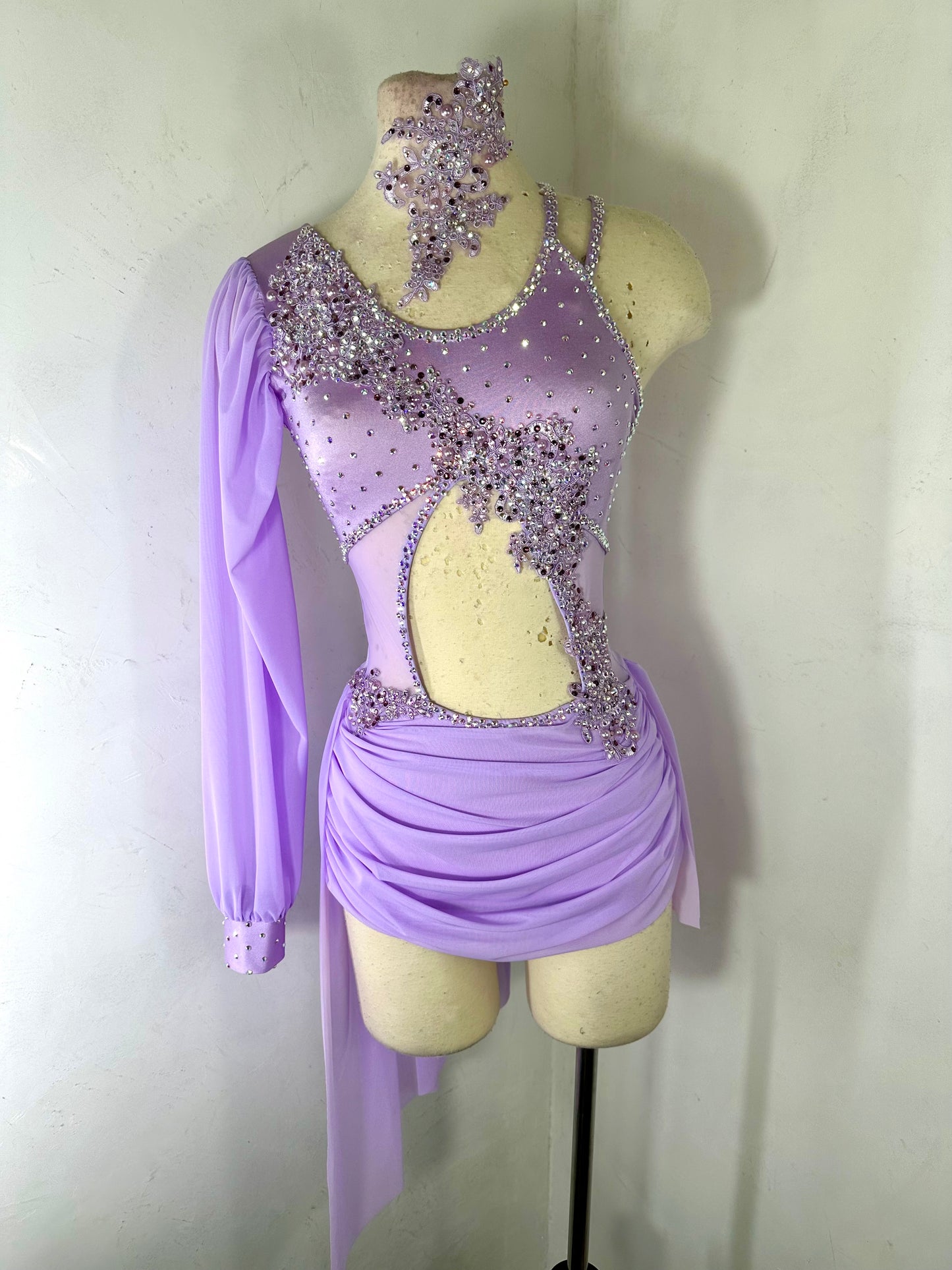 EVELYN lilac  Lyrical dance costume