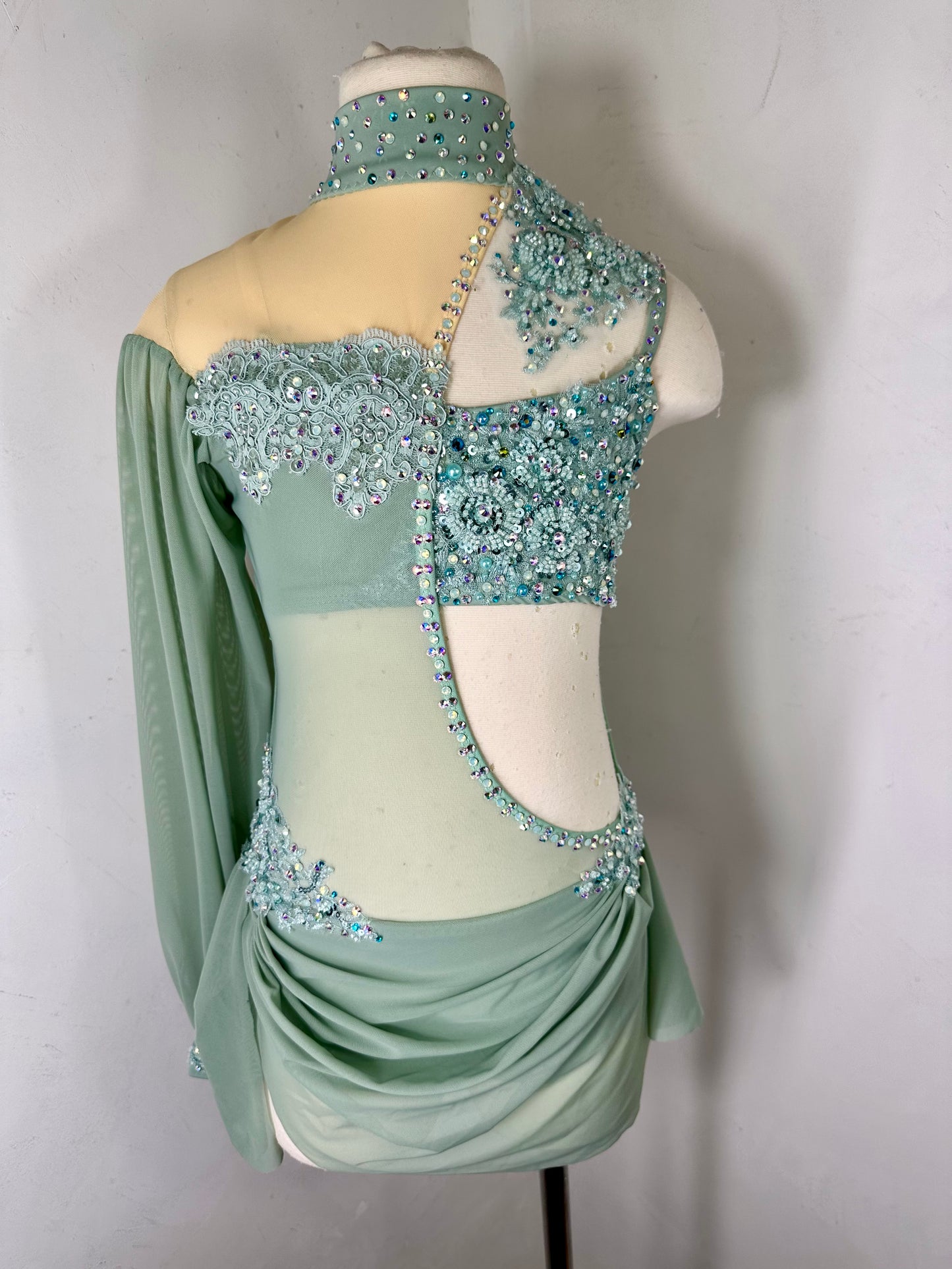 LONDON Lyrical Dance Base Custom Costume