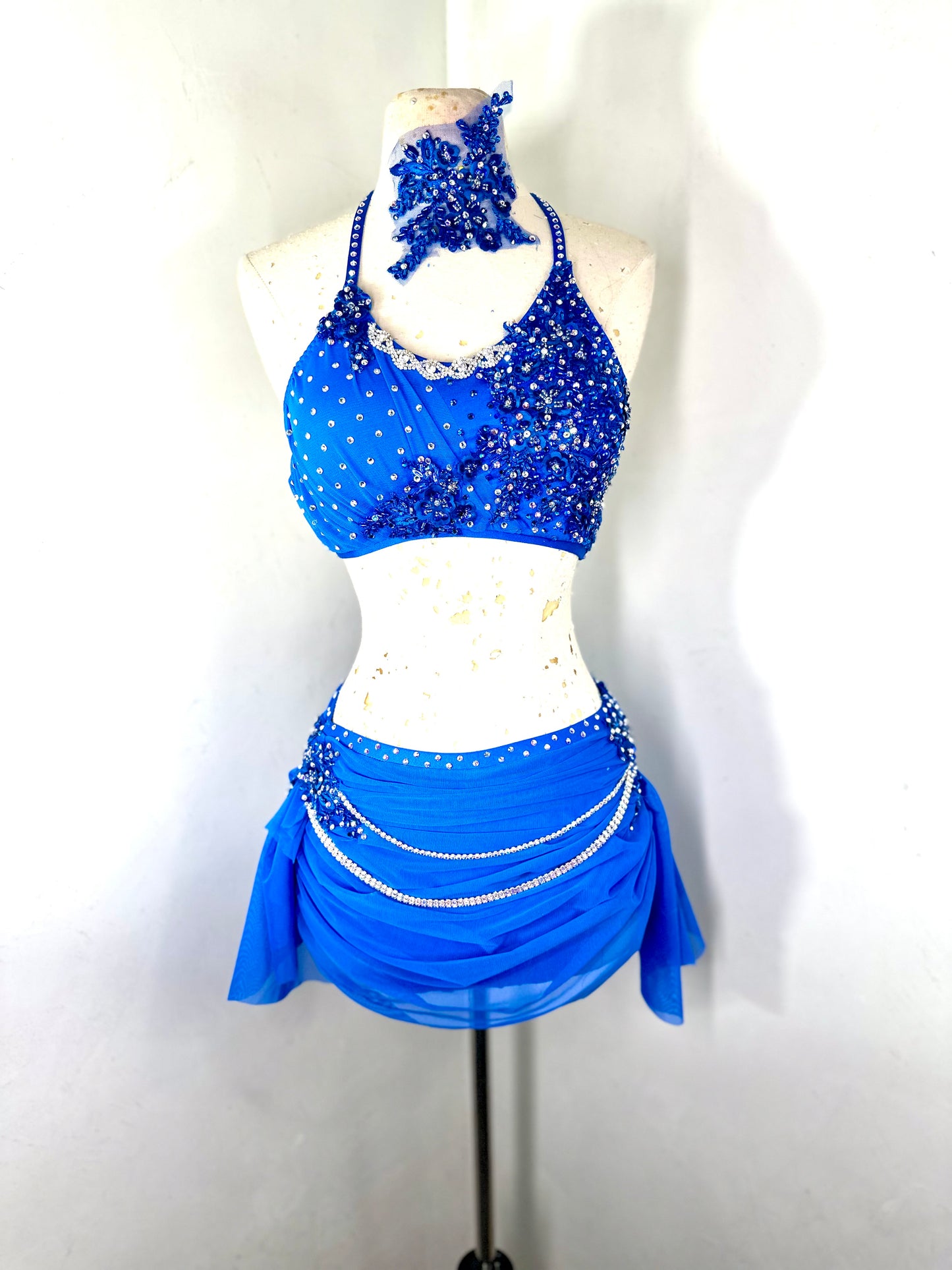 SKYLAR Sky Blue lyrical dance costume