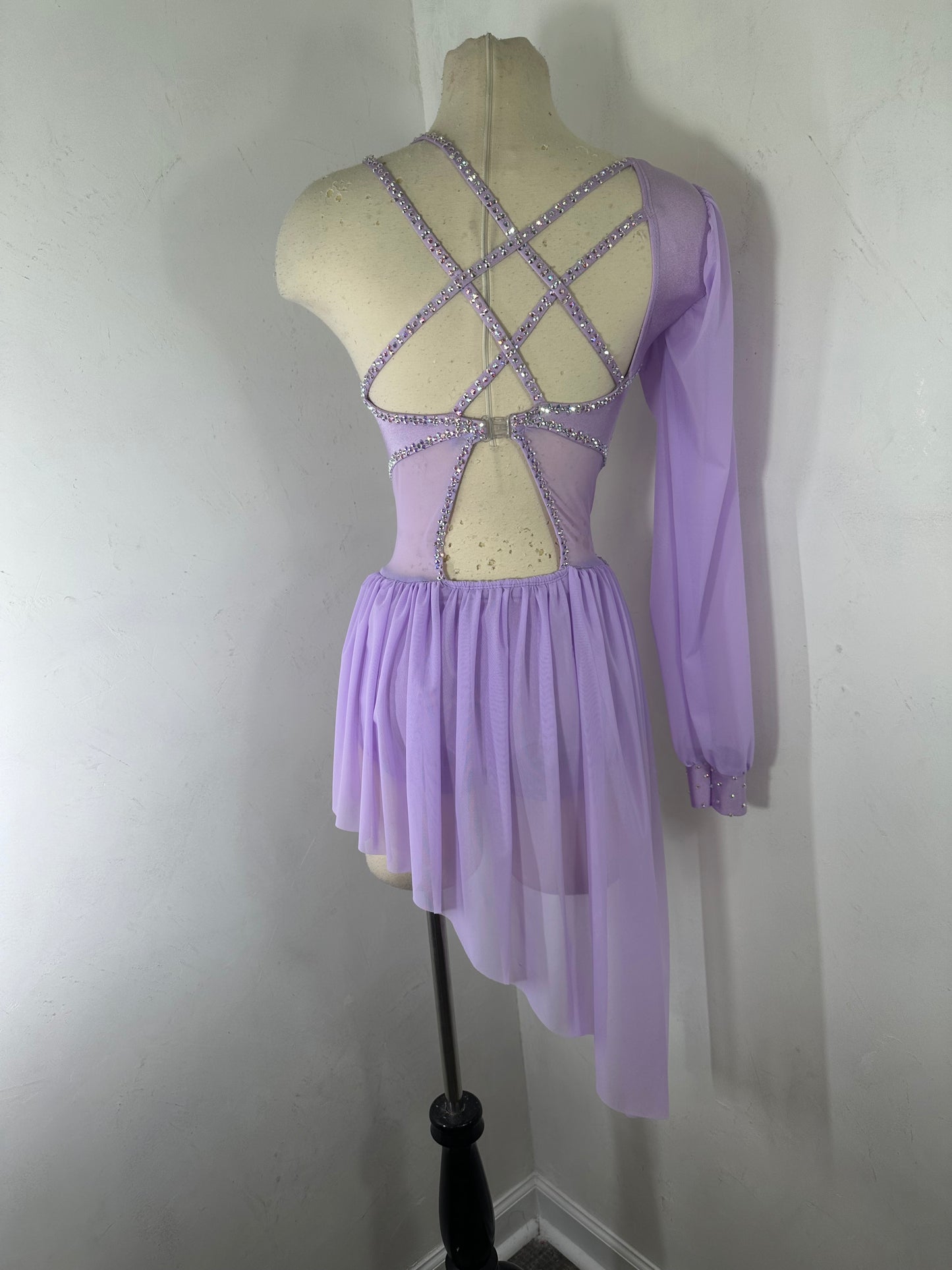 EVELYN lilac  Lyrical dance costume