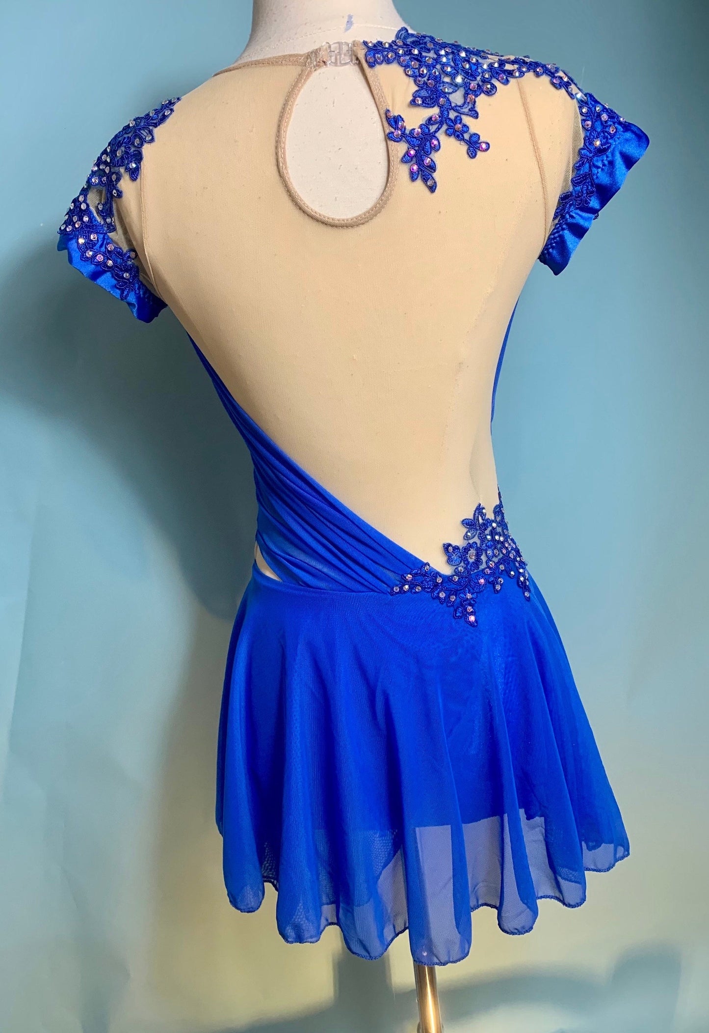 MADELINE ORCHID FIGURE SKATING DRESS