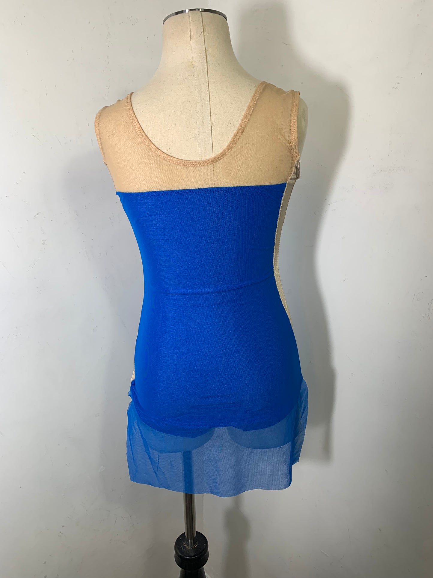 IRIS SOLID CUSTOM DANCE DRESS COSTUME BASE