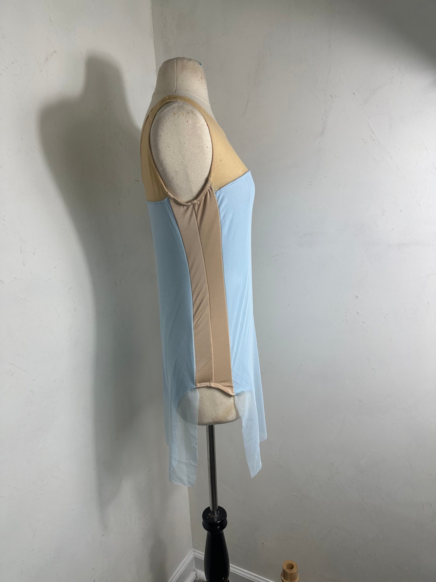 IRIS SOLID CUSTOM DANCE DRESS COSTUME BASE