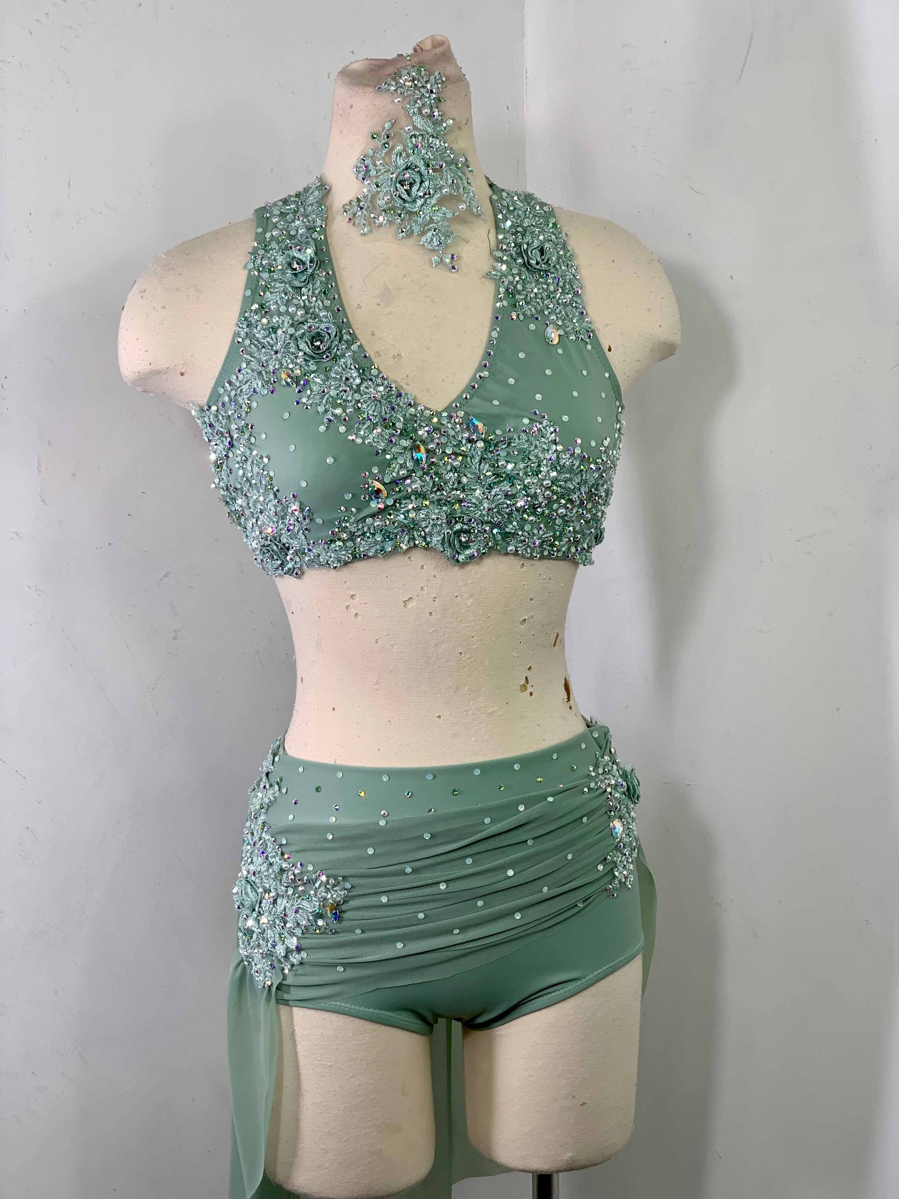 Green shop lyrical costume