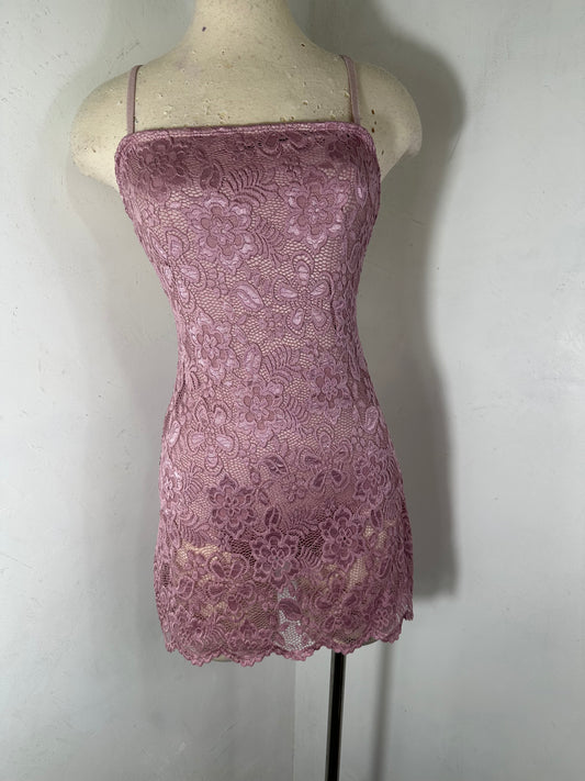 LACEY mauve dance dress